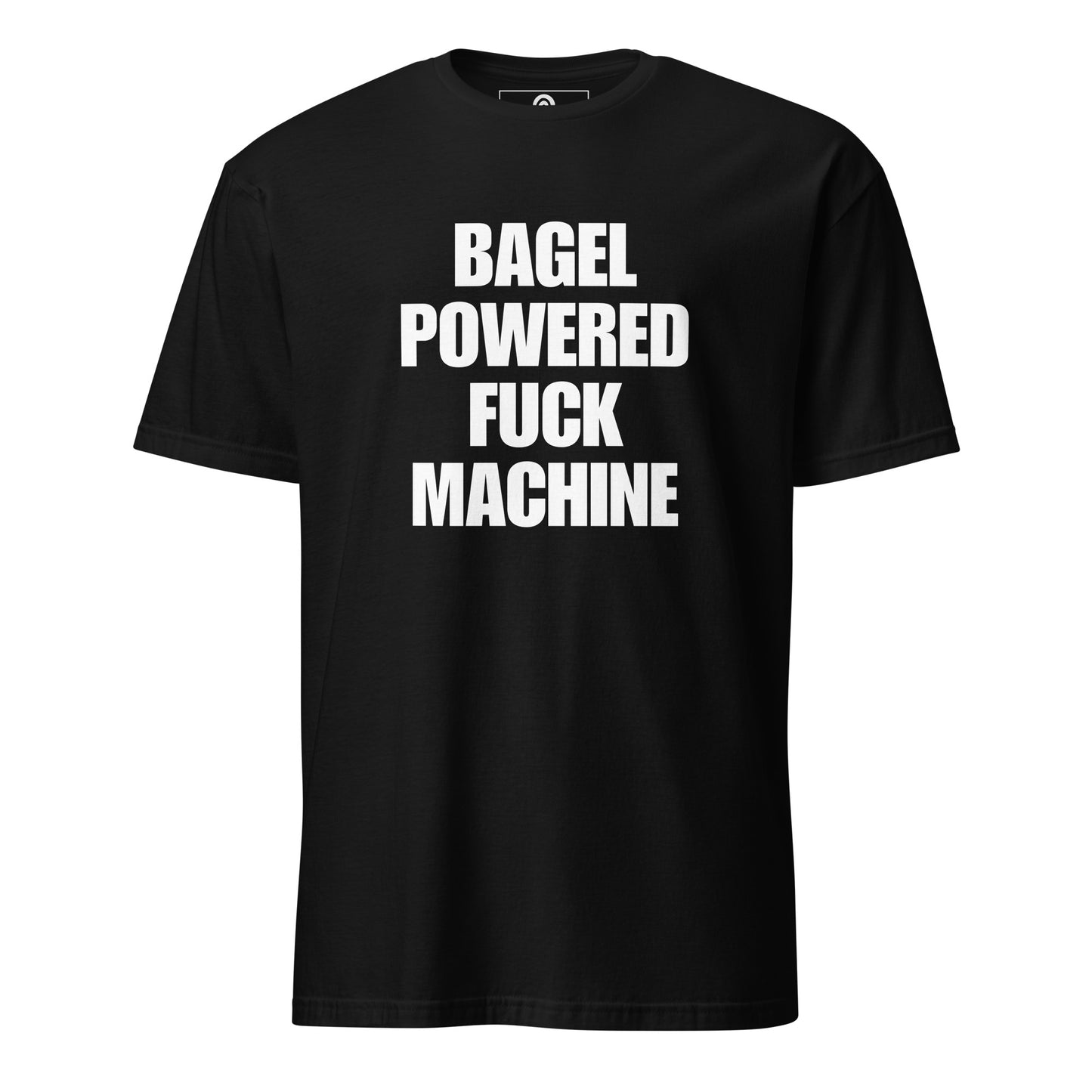 Black Bagel Powered Fuck Machine T-Shirt