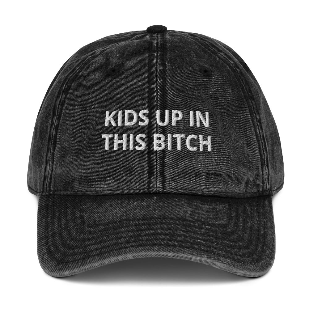 Black Kids Up In This Bitch Vintage Dad Hat