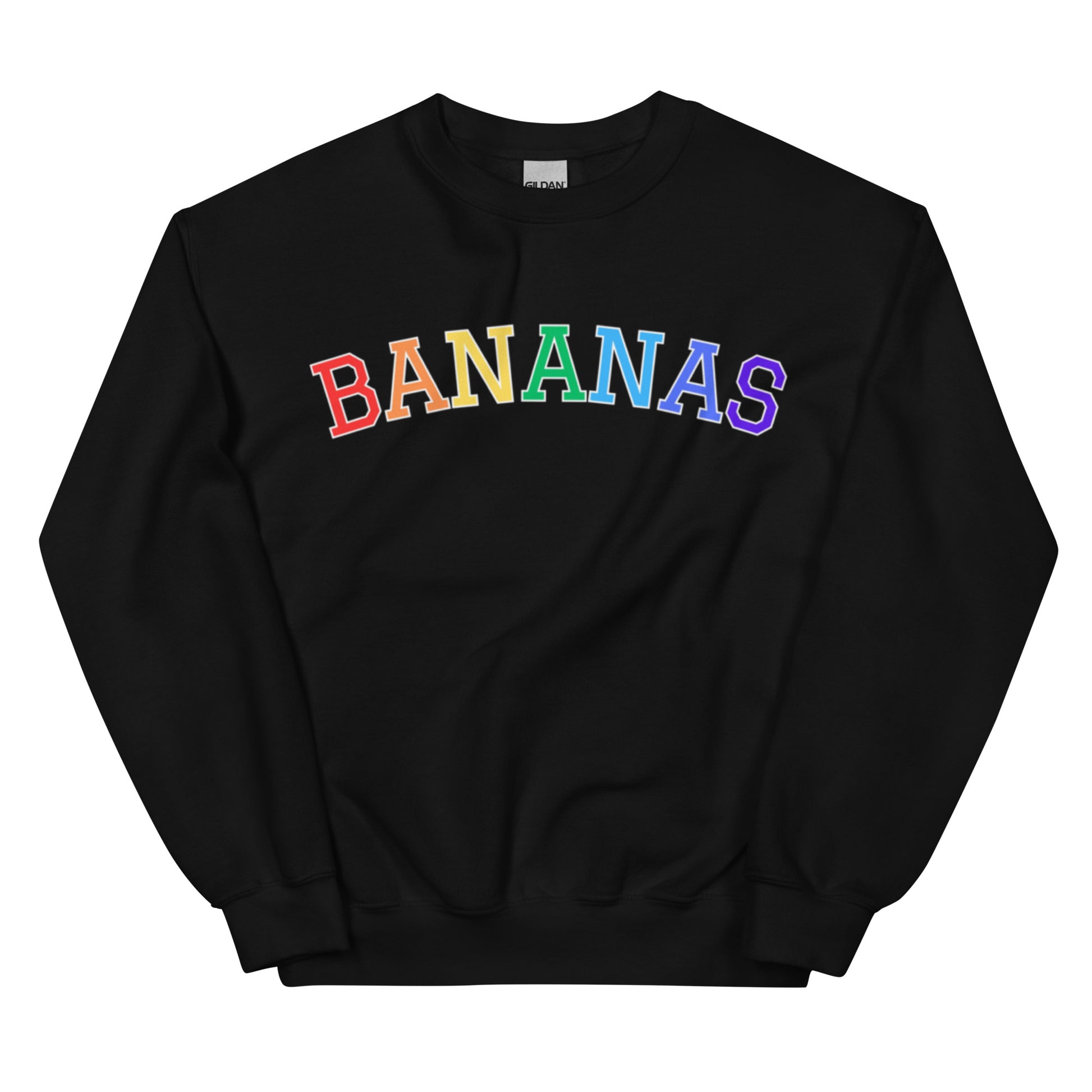 Black Rainbow Bananas Sweatshirt