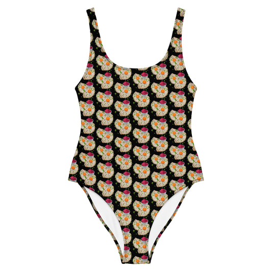 Gefilte Fish One-Piece Swimsuit