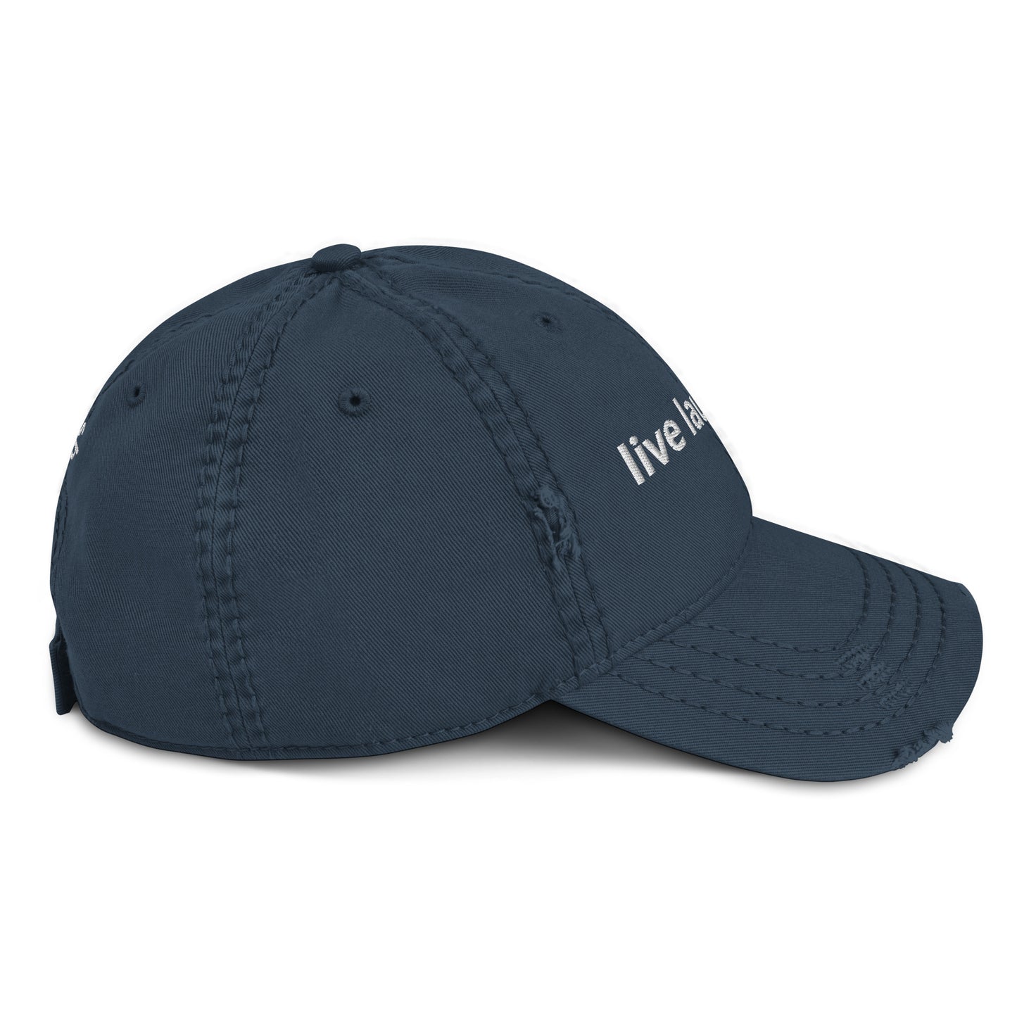 Navy Live Laugh Lox Hat