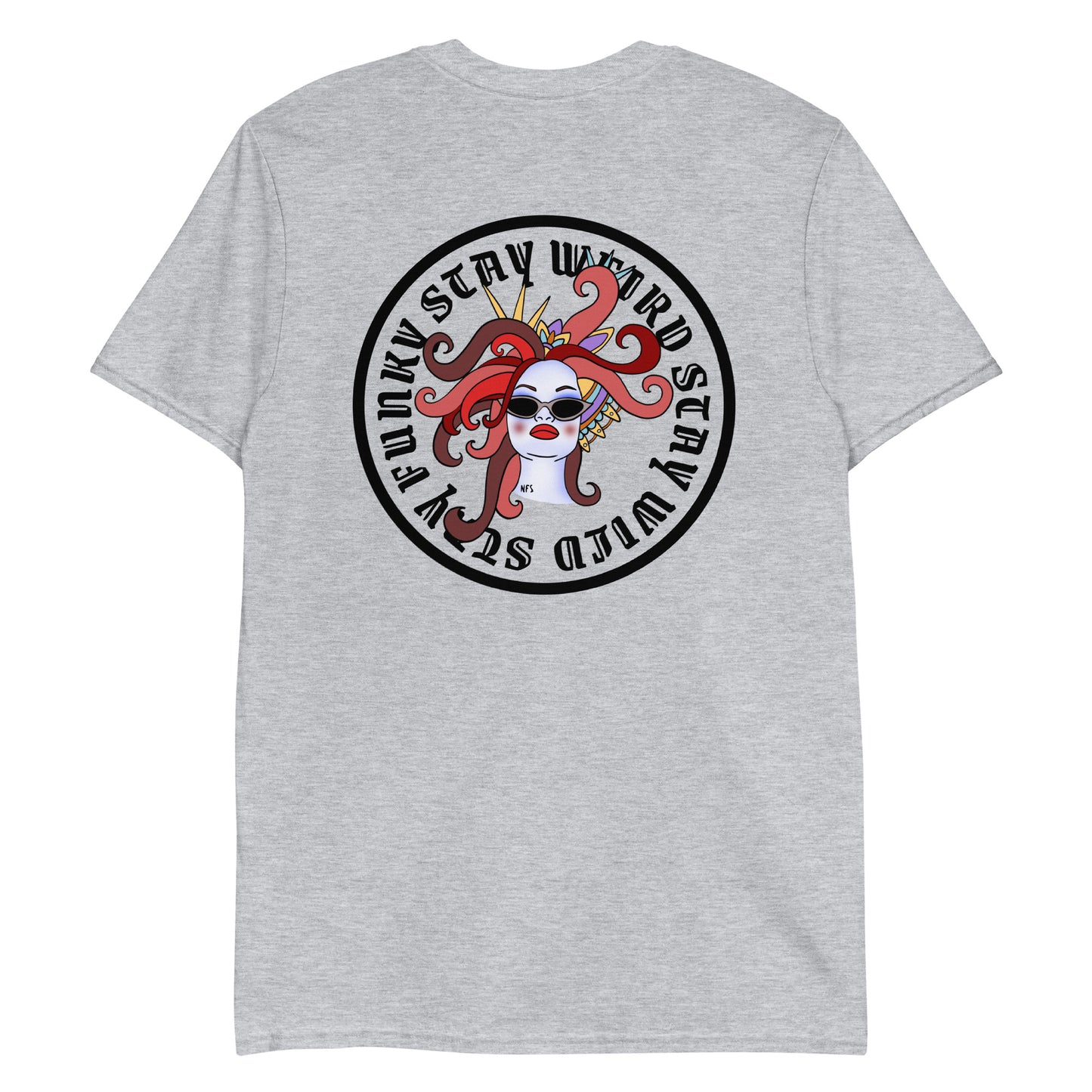 Funky Weird Wild Face T-Shirt