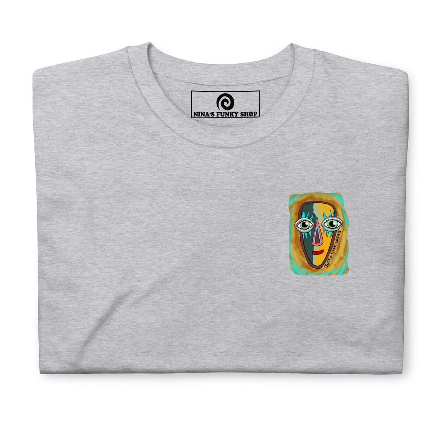 Gray Funky Face Shirt