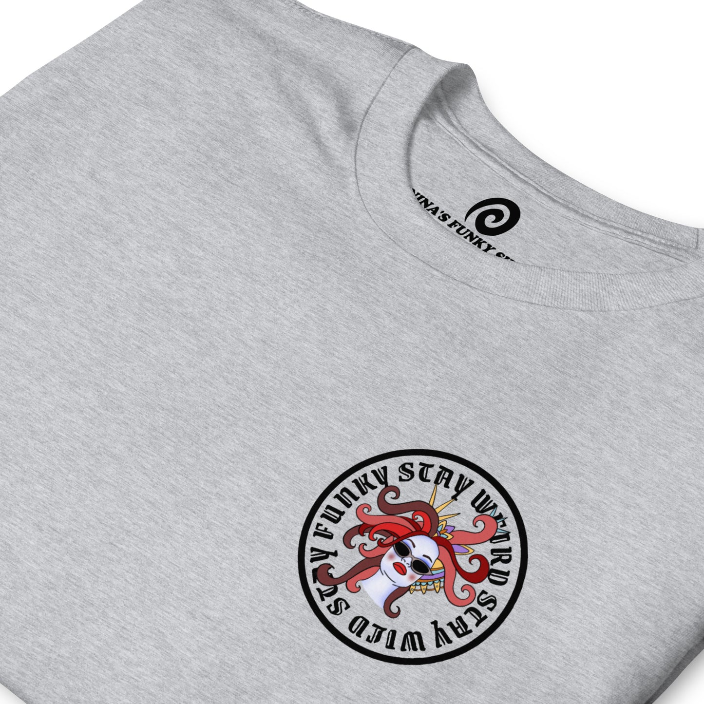 Funky Weird Wild Face T-Shirt