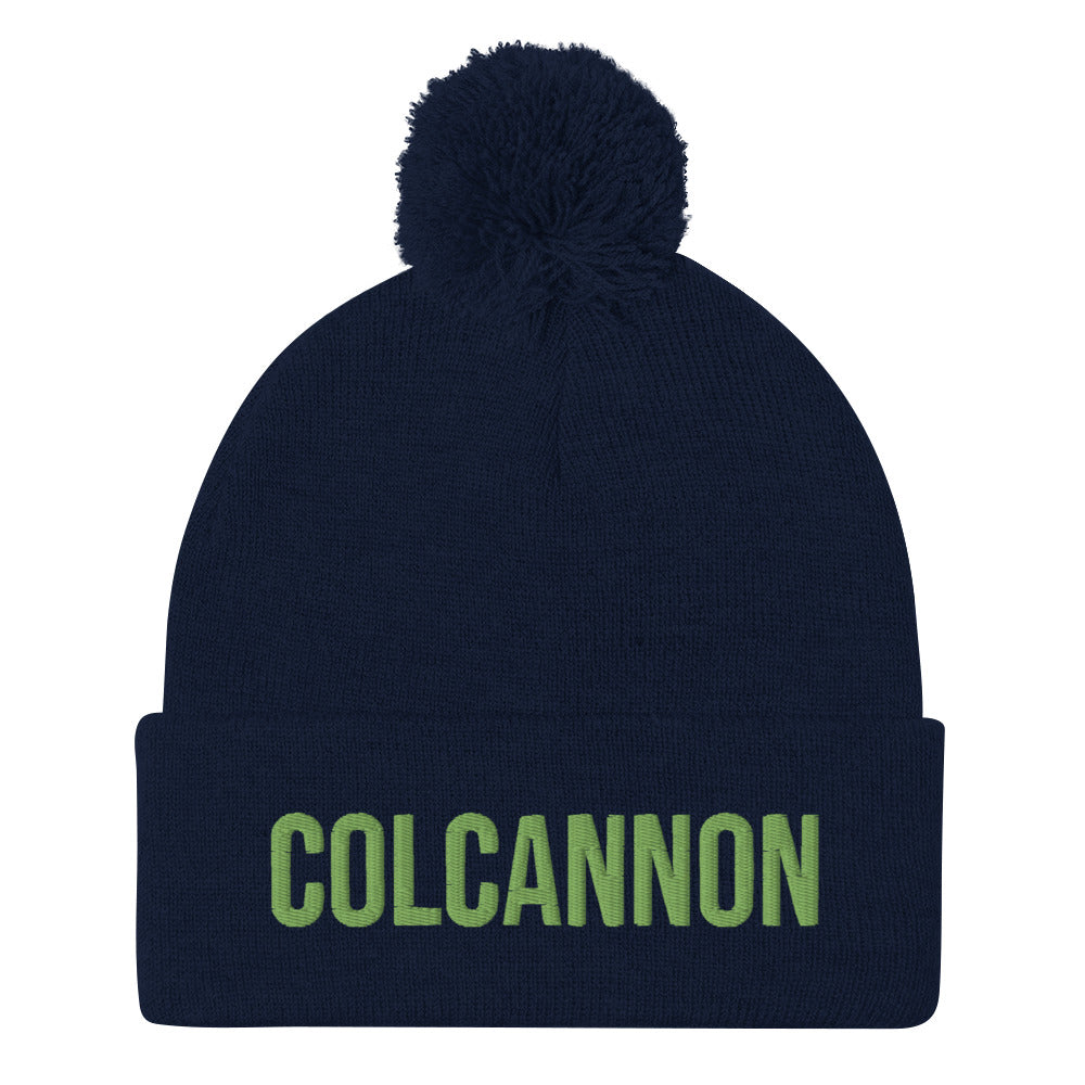 Navy blue colcannon hat - Irish foodie hat - The Colcannon Beanie is a unique food hat inspired by traditional Irish food. It's a perfect hat for adventures, making a statement on the street and being cozy at home. This weird hat is made just for you. Eat colcannon in style this year with your funny foodie beanie and show your love of traditional Irish cuisine.