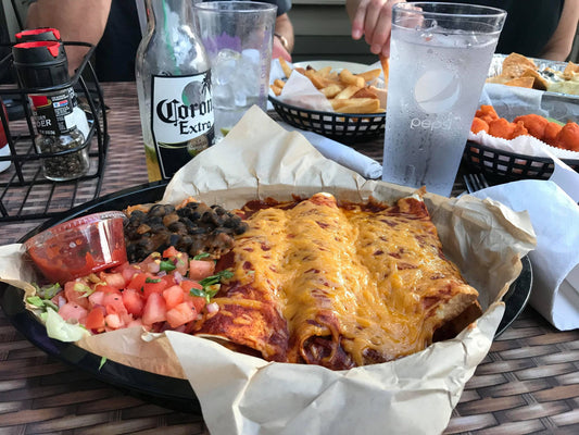 Cheesy Vegan Enchiladas