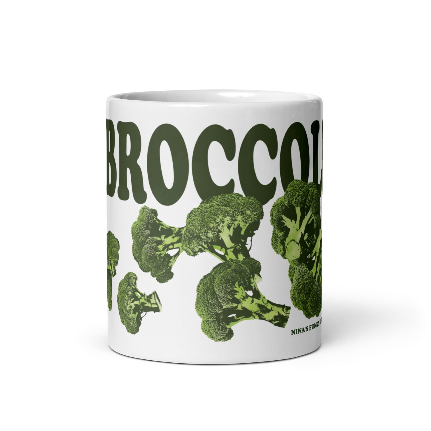 11 oz Broccoli Mug