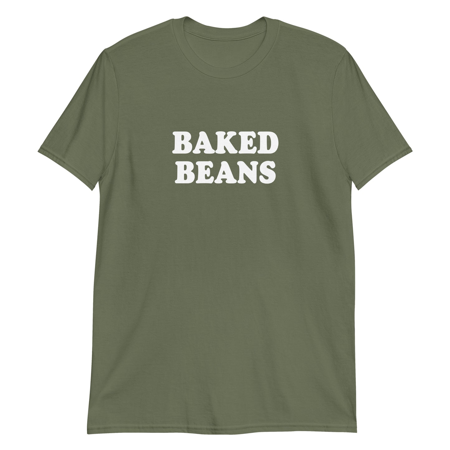 Army Green Baked Beans T-Shirt