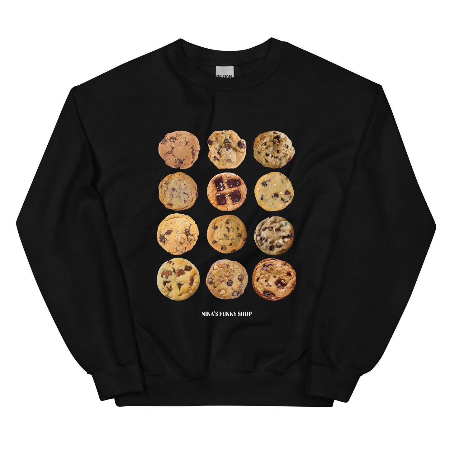 Black 12 Cookies Sweatshirt12 Cookies Sweatshirt