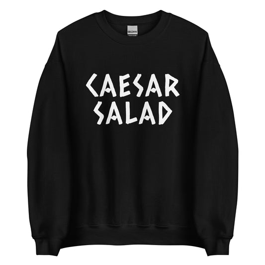 Black Classic Caesar Salad Sweatshirt