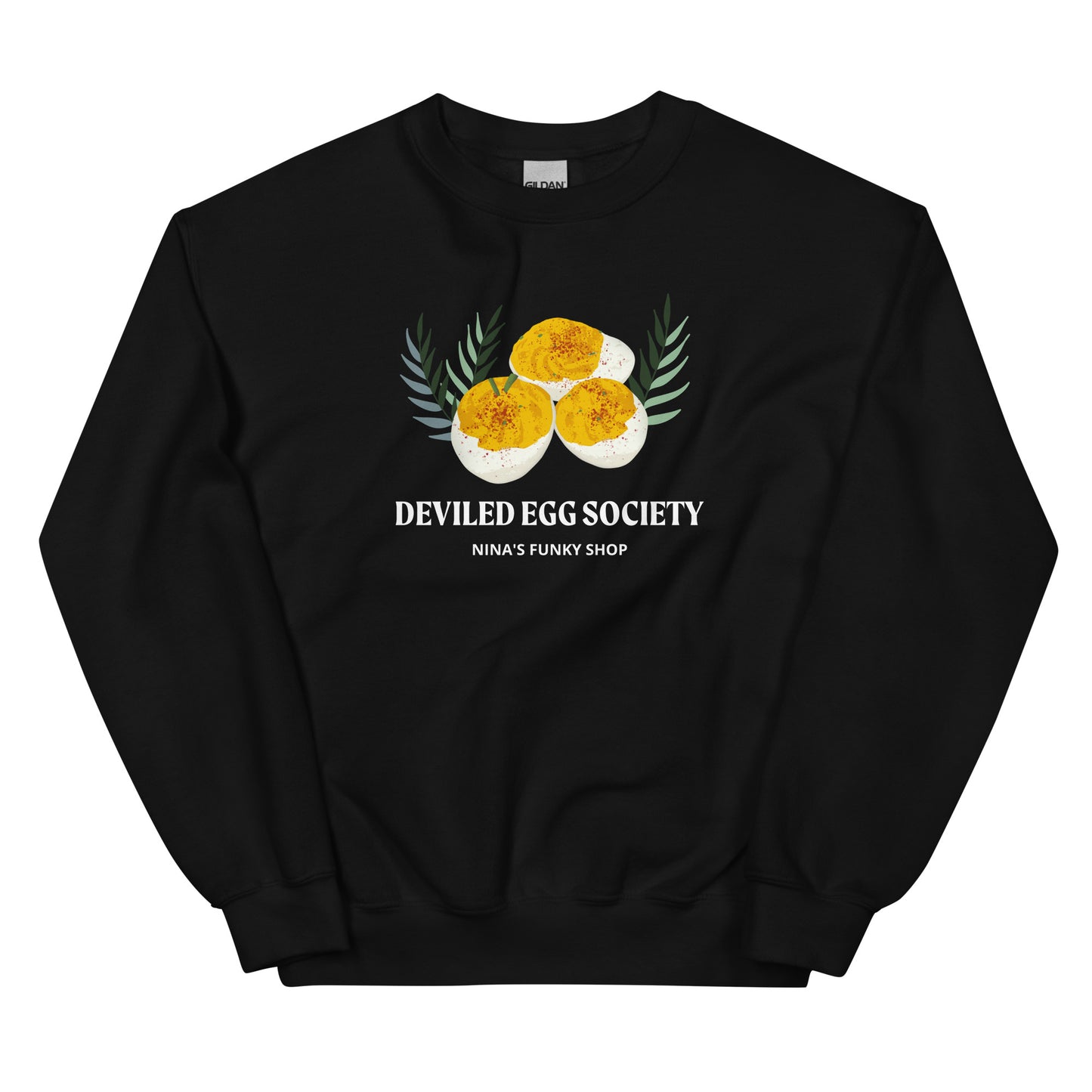 Black Deviled Egg Society Sweatshirt