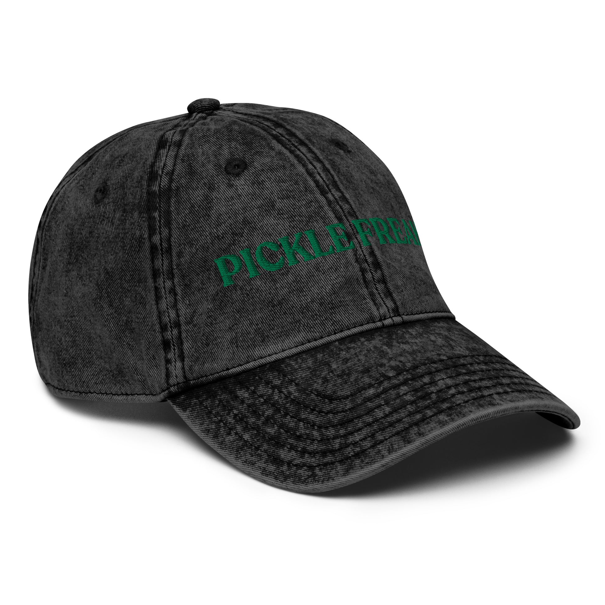 Black - Love pickles? Looking for the perfect gift for a pickle lover? Our Pickle Freak Dad Hat is comfortable, adjustable and expertly embroidered just for you. Eat pickles and make a statement in this funny dad hat for pickle enthusiasts and beyond. 