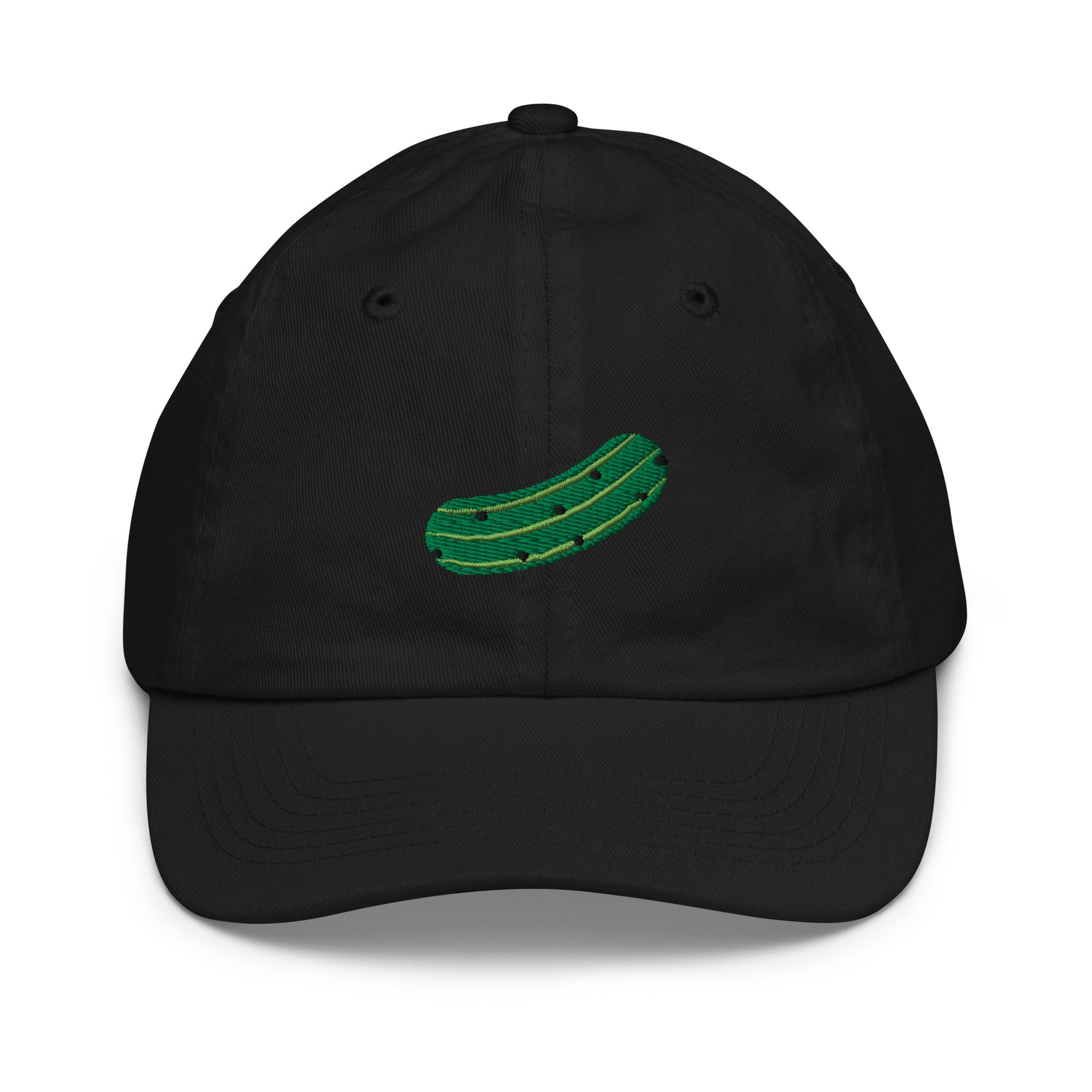 Black Pickle Kids Baseball Hat