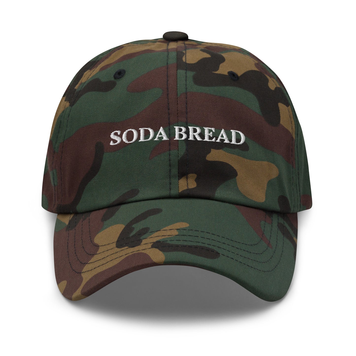 Camo Soda Bread Dad Hat