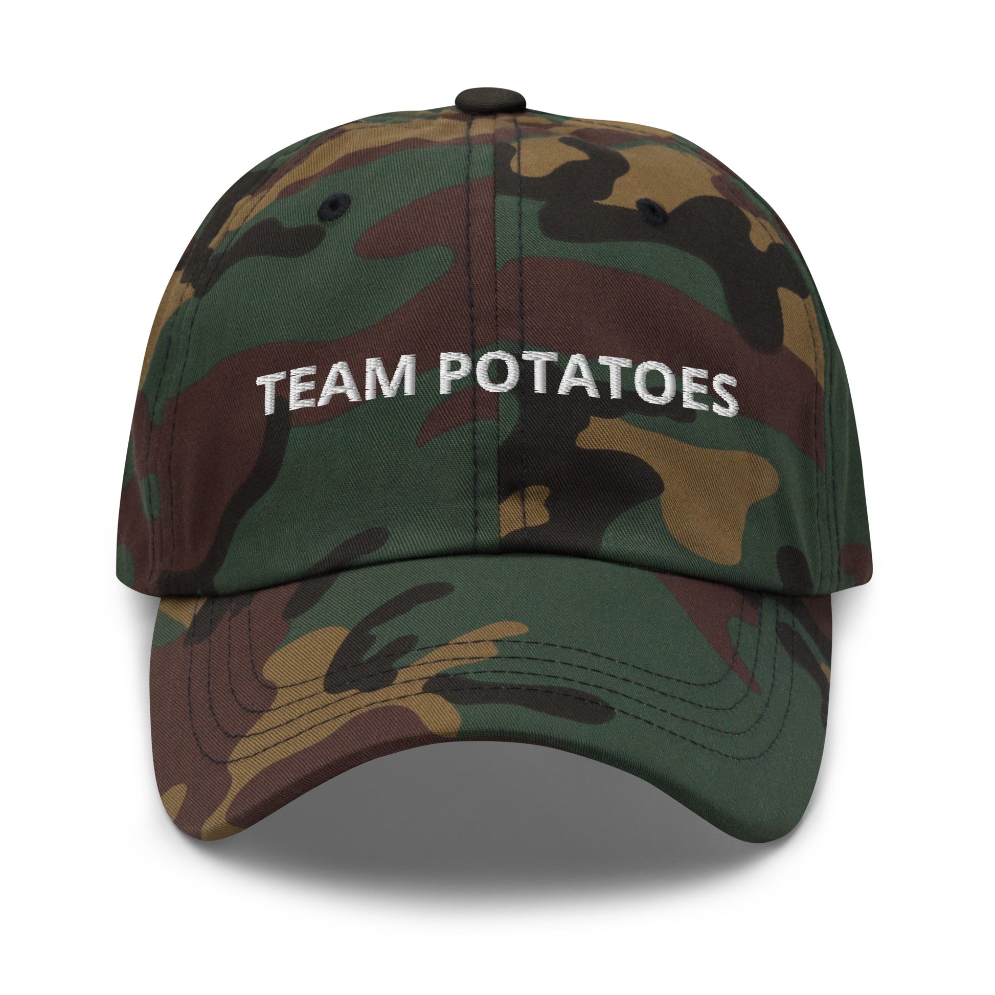 Camo Team Potatoes Dad Hat