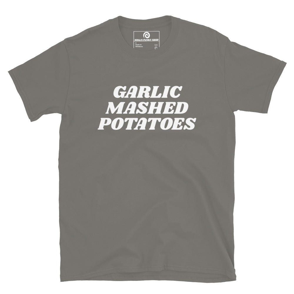 Charcoal Gray Garlic Mashed Potatoes T-Shirt