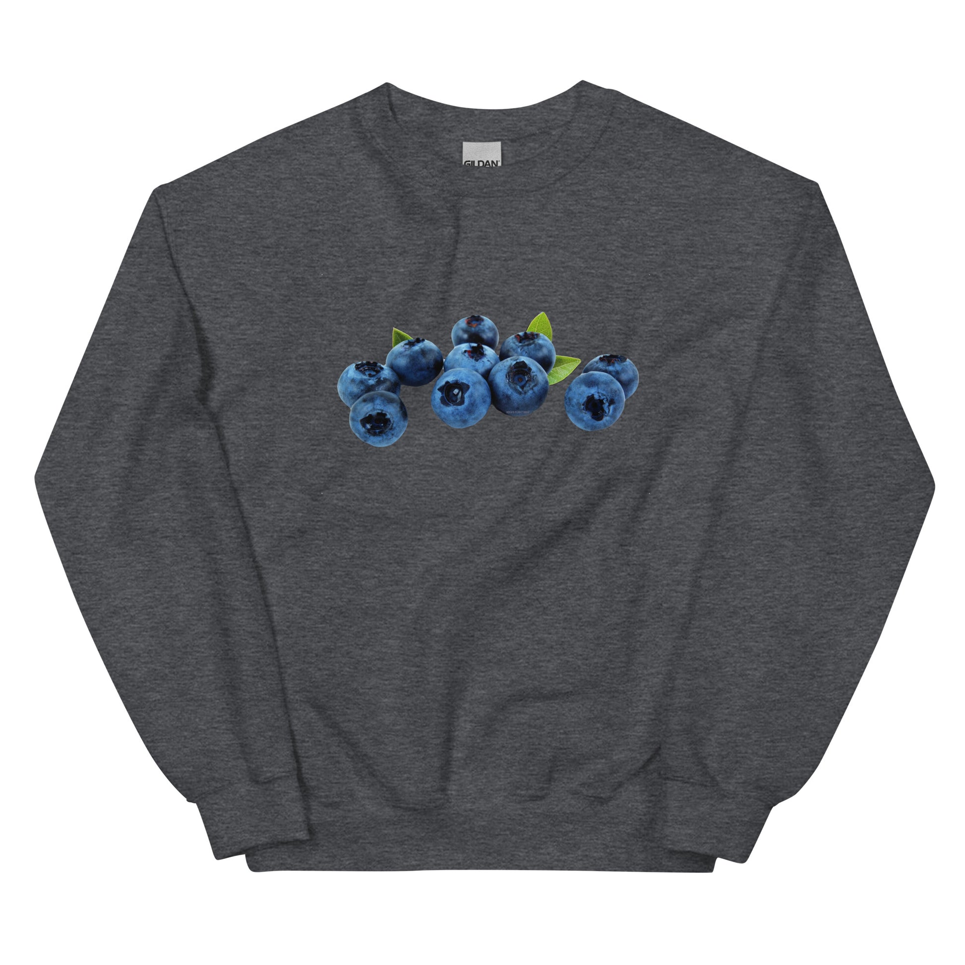 Dark Gray Blueberries Sweatshirt