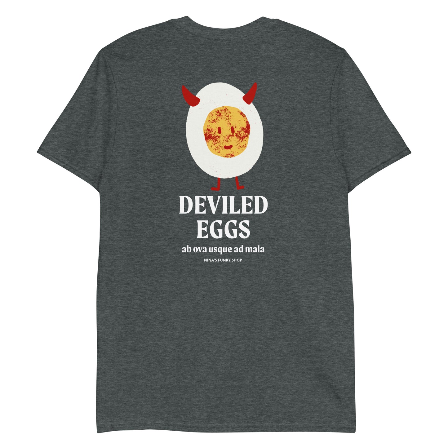 Dark Gray Deviled Egg T-Shirt