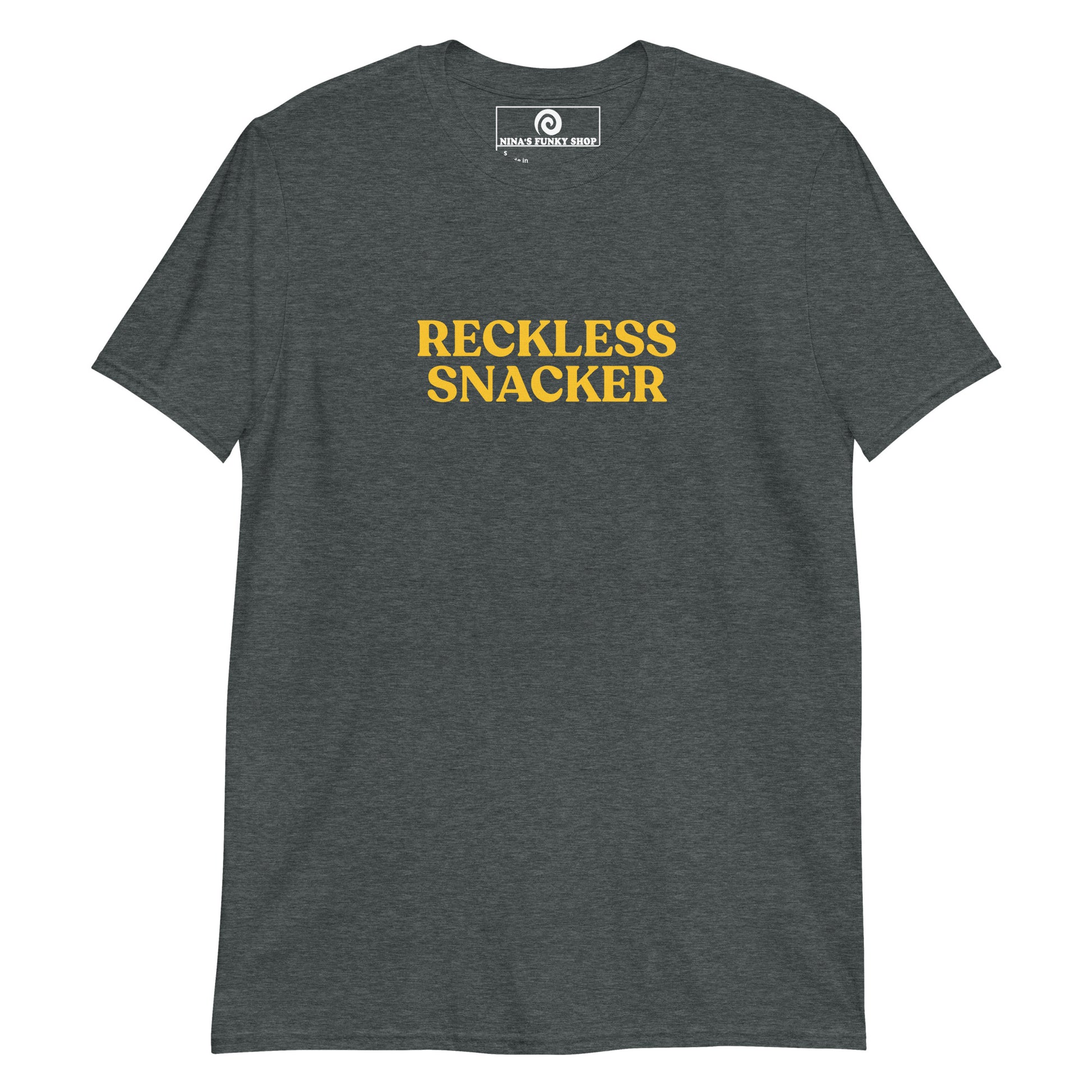 Dark Gray Reckless Snacker T-Shirt