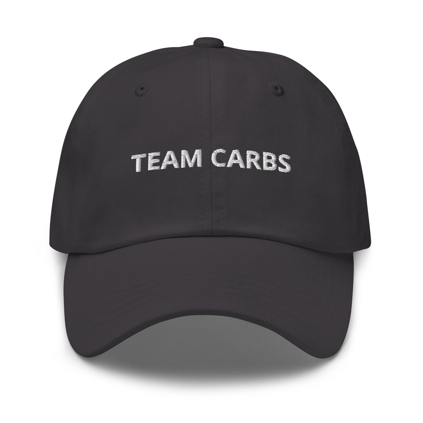 Dark Gray Team Carbs Dad Hat