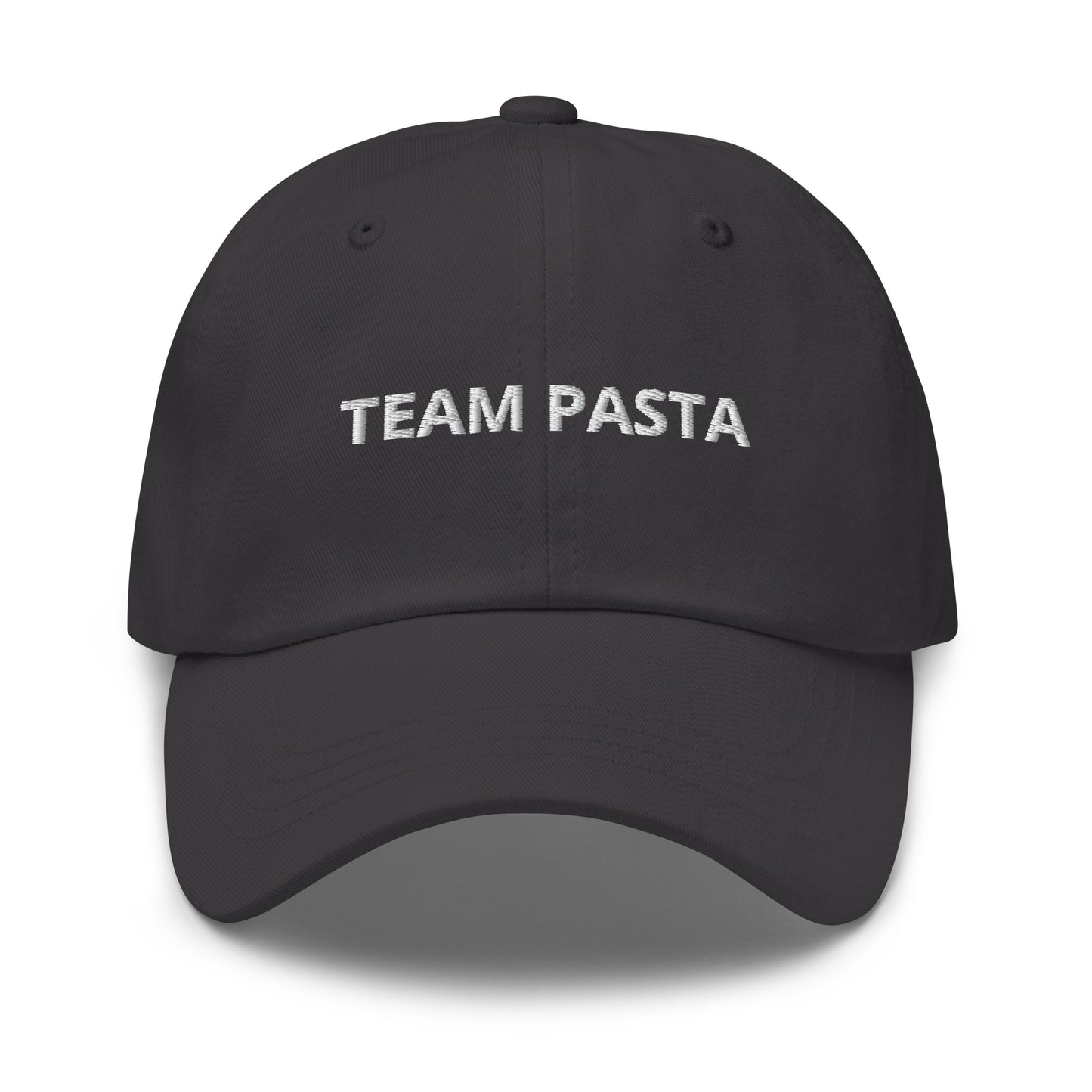 Dark Gray Team Pasta Dad Hat