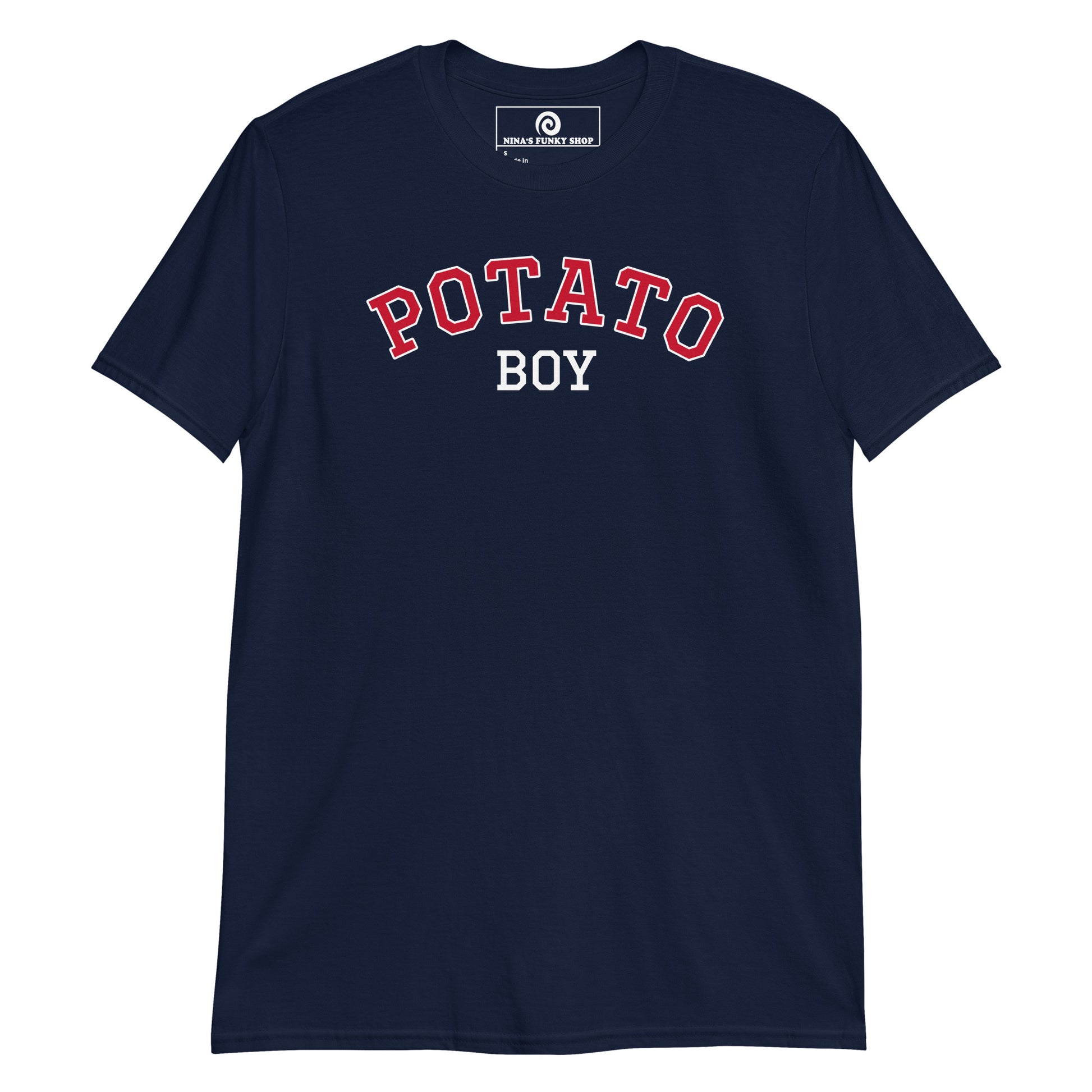 Navy Potato Boy T-Shirt