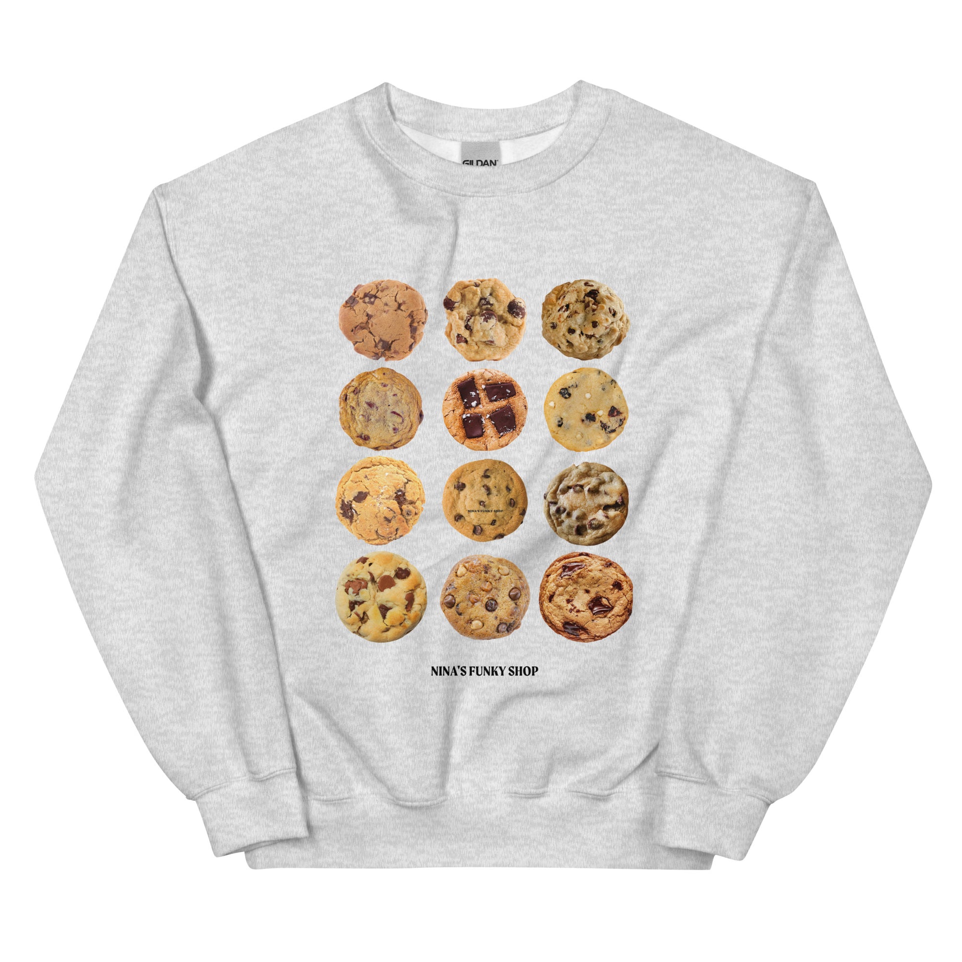 Gray 12 Cookies Sweatshirt