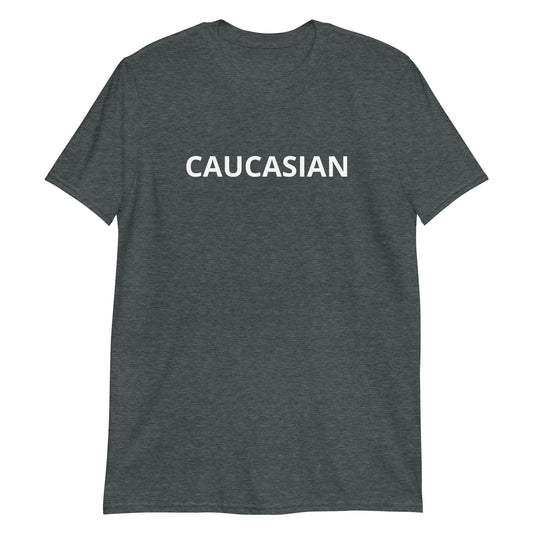 Gray Caucasian T-Shirt