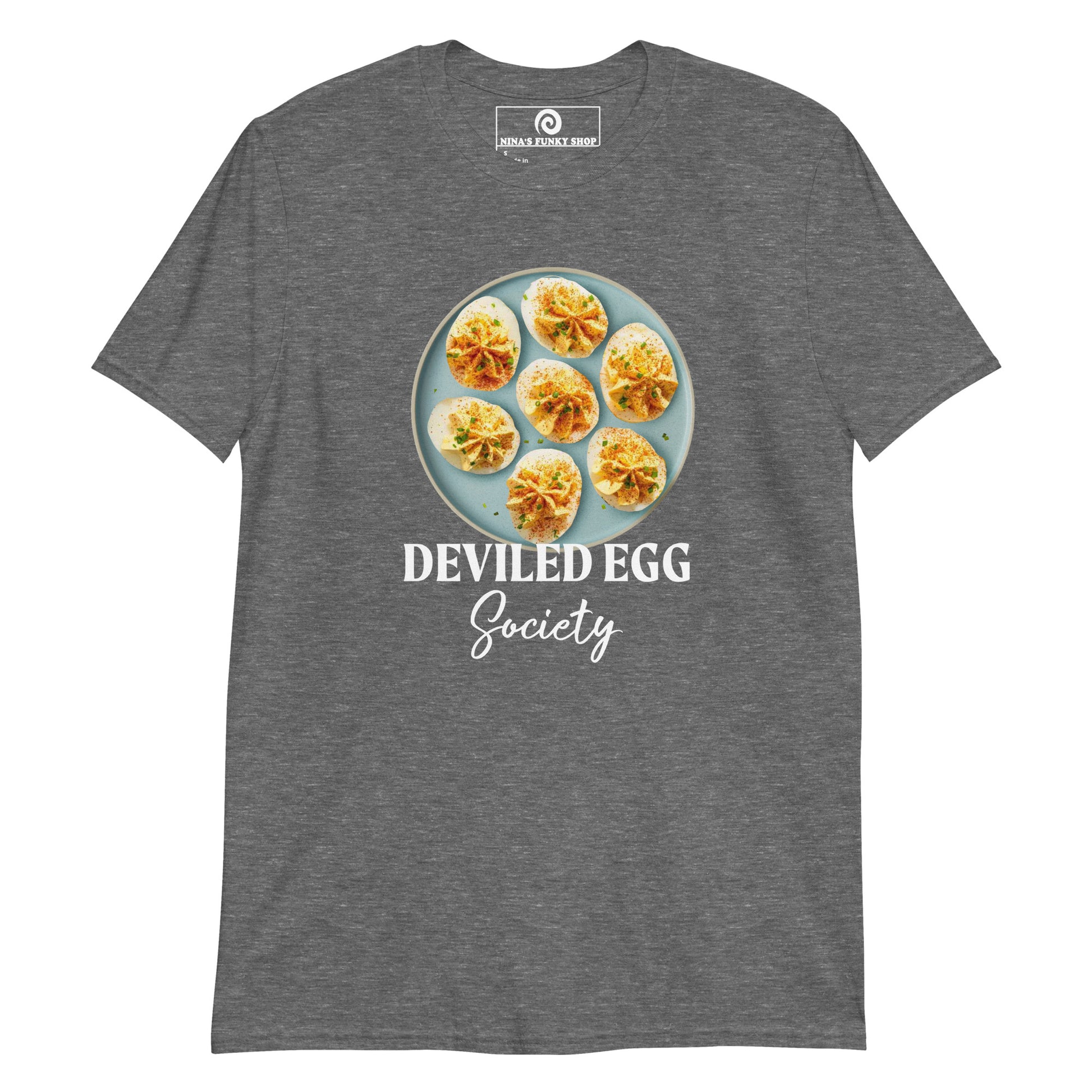 Gray Deviled Egg Plate T-Shirt