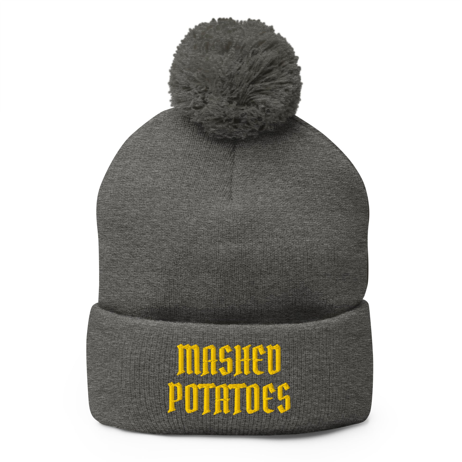 Gray Old Fashioned Mashed Potatoes Beanie