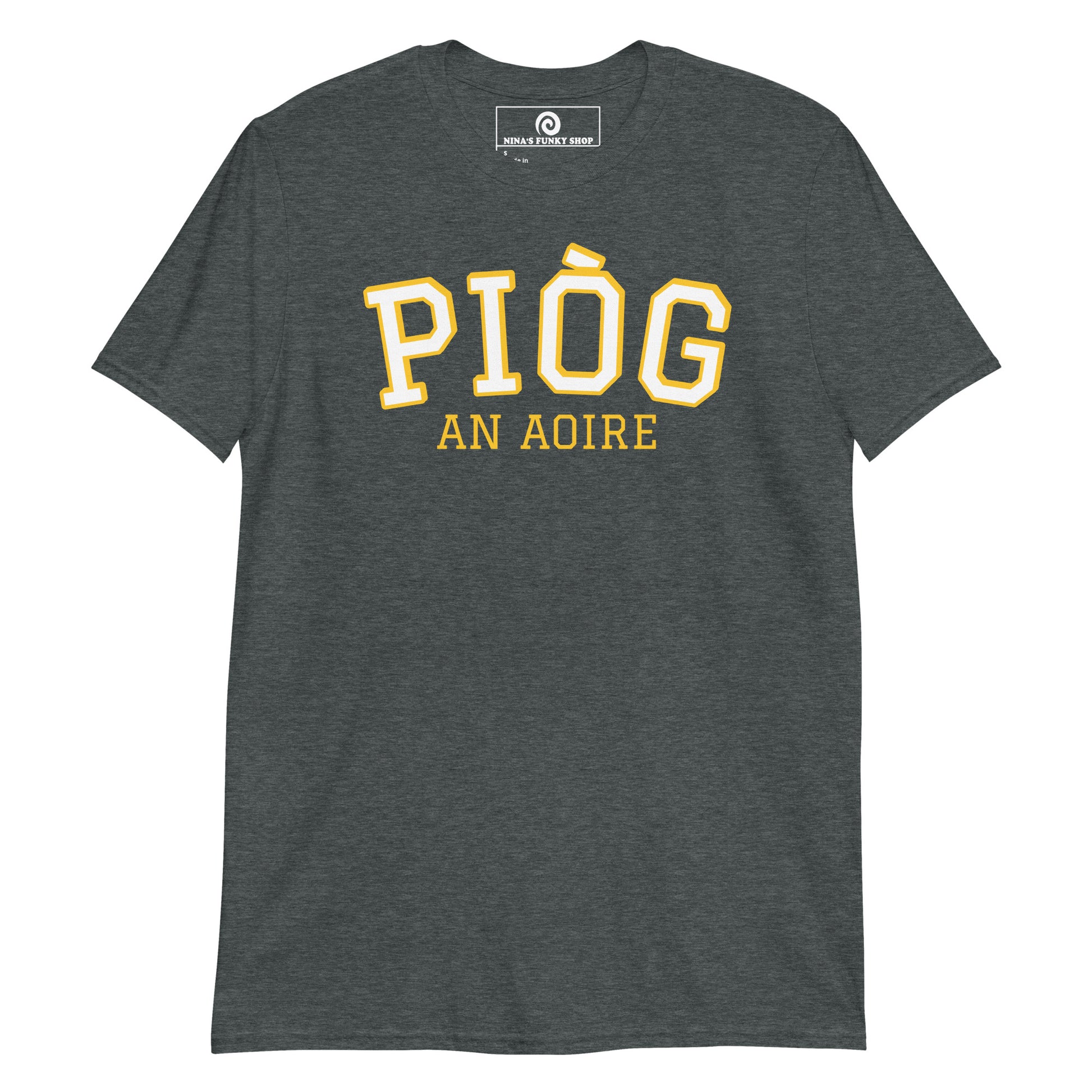 Gray Pióg An Aoire T-Shirt