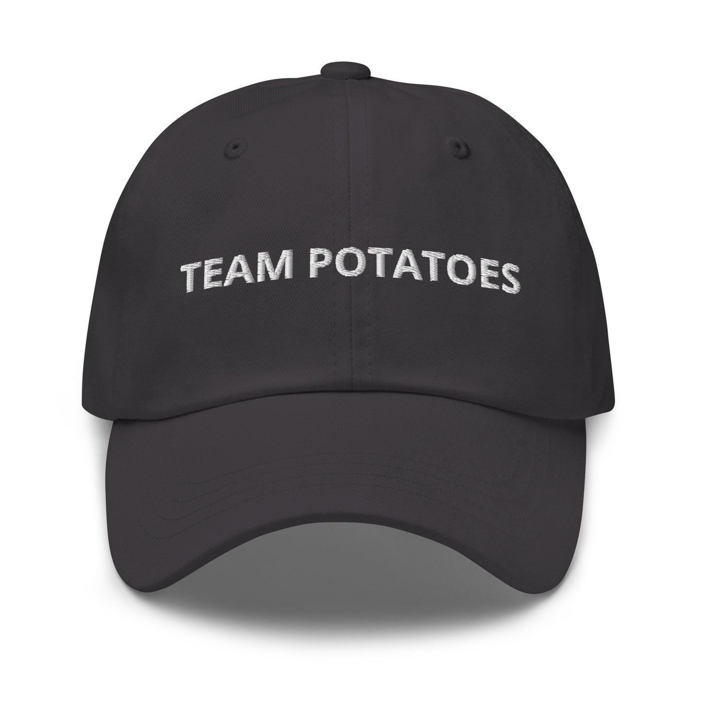 Gray Team Potatoes Dad Hat