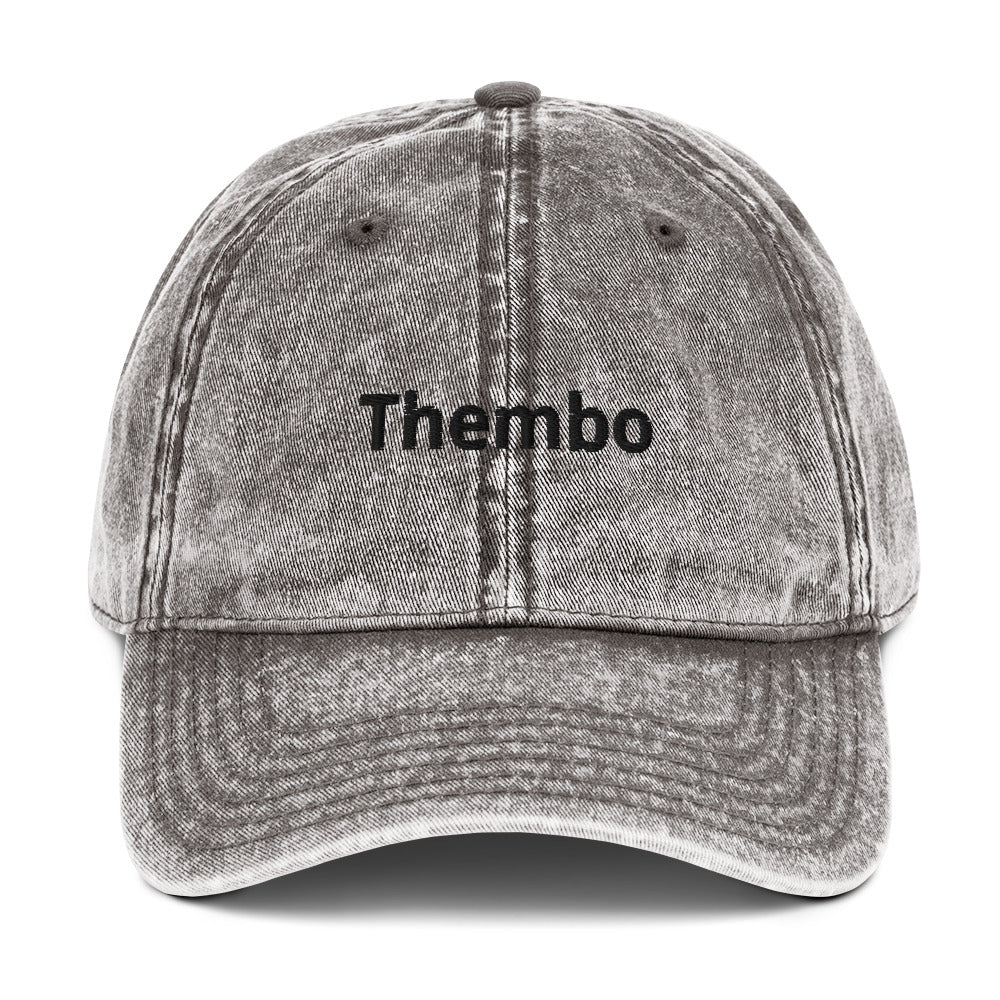 Gray Thembo Vintage Dad Hat