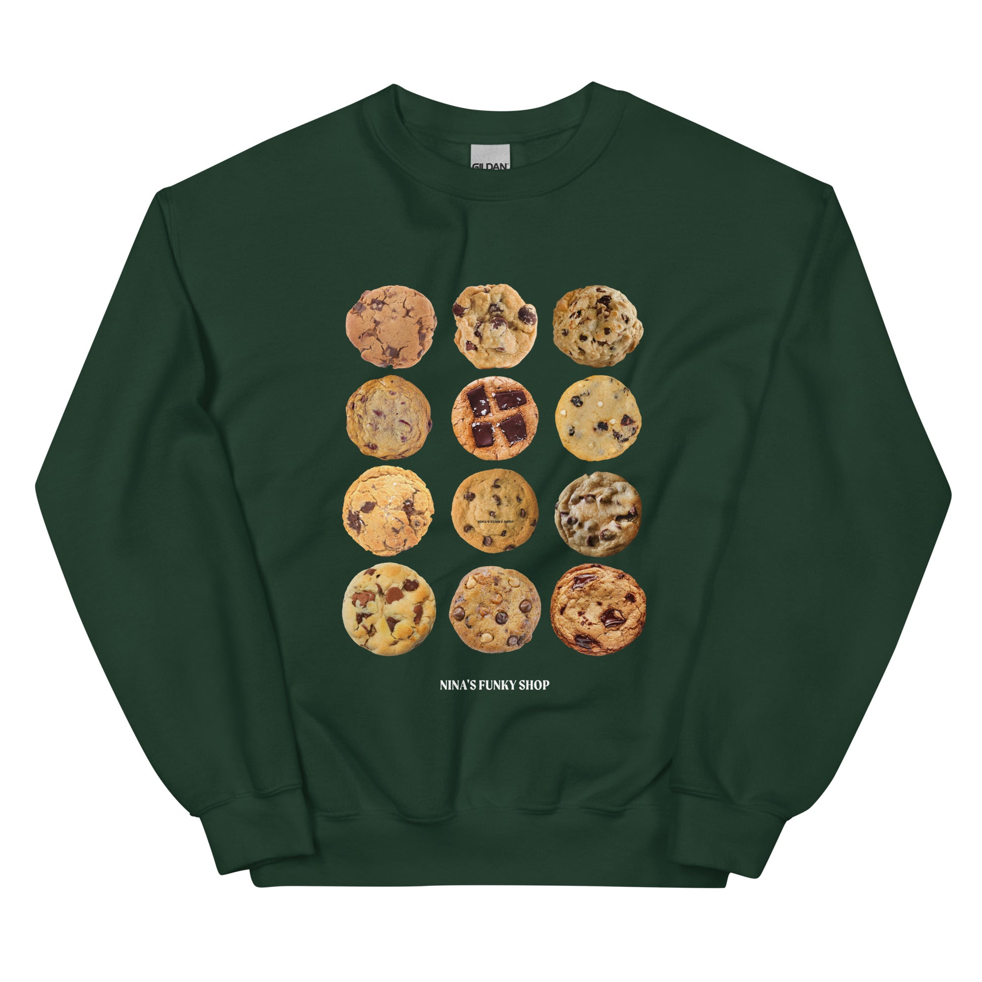 Green 12 Cookies Sweatshirt