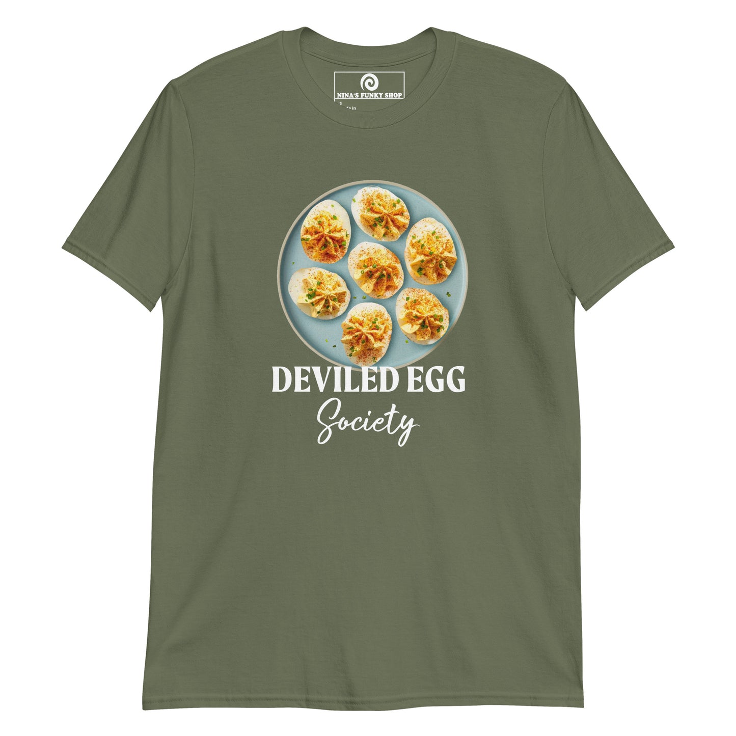 Green Deviled Egg Plate T-Shirt