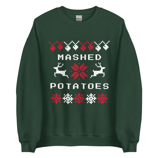 Green Mashed Potatoes Holiday Sweatshirt