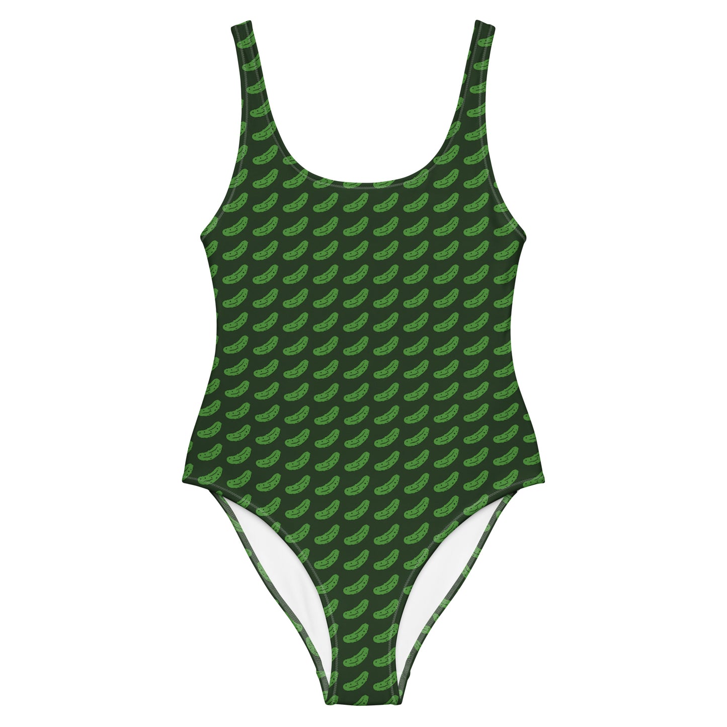 Green Pickles One-Piece Swimsuit