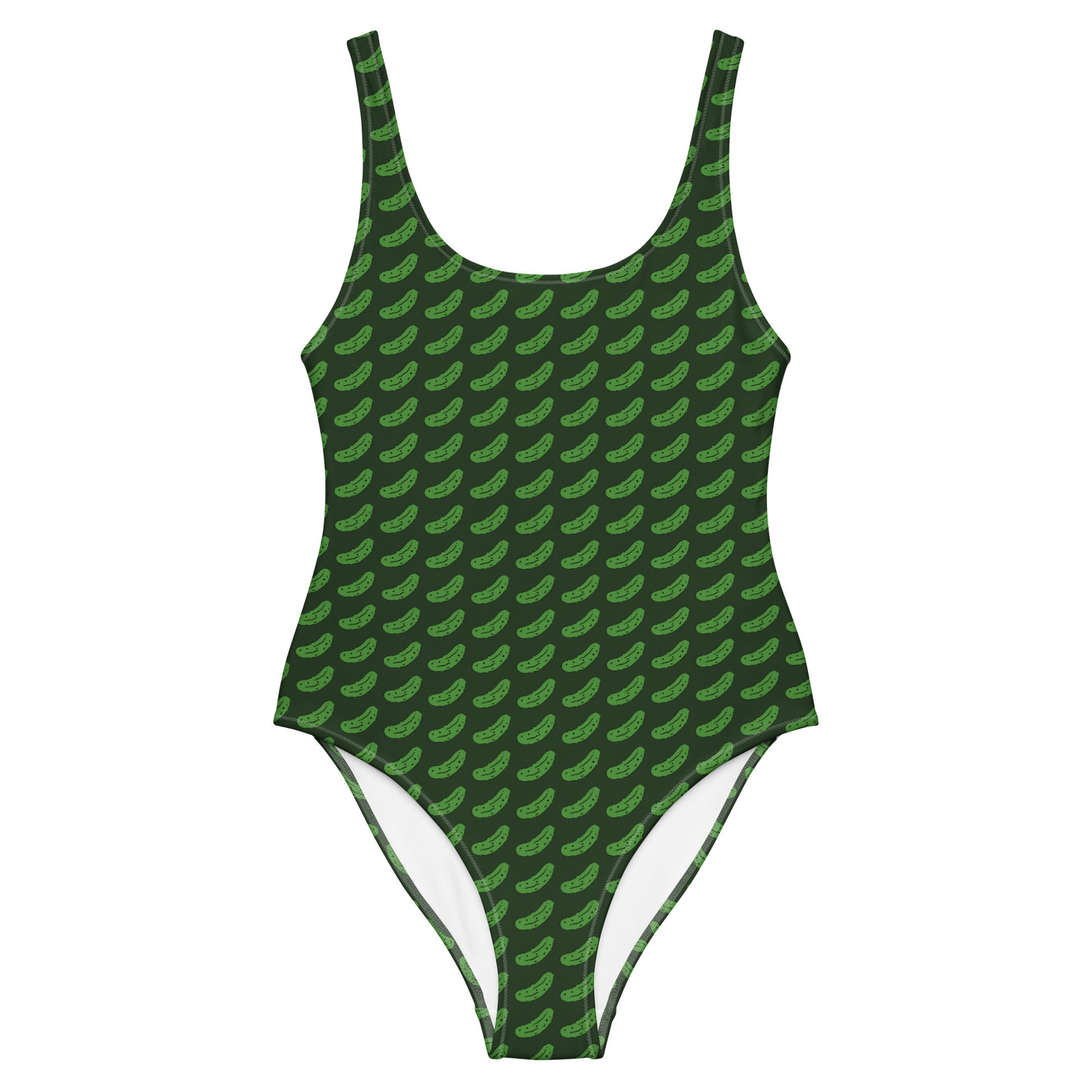 Green Pickles One-Piece Swimsuit