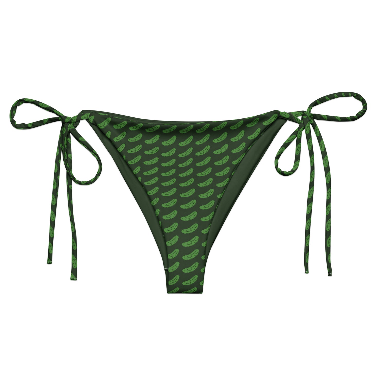 Green Pickles Recycled String Bikini Bottom