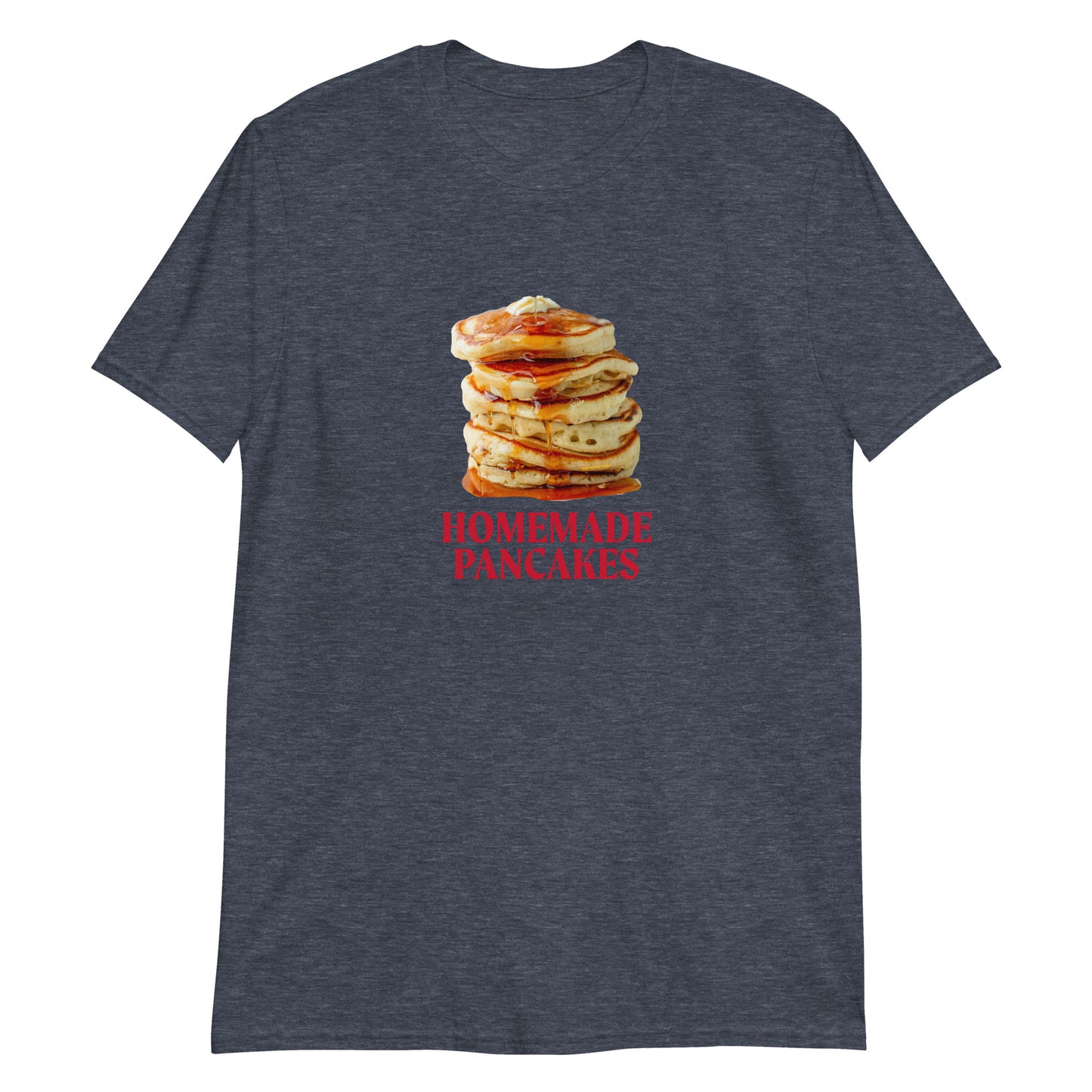 Heather Navy Homemade Pancakes T-Shirt