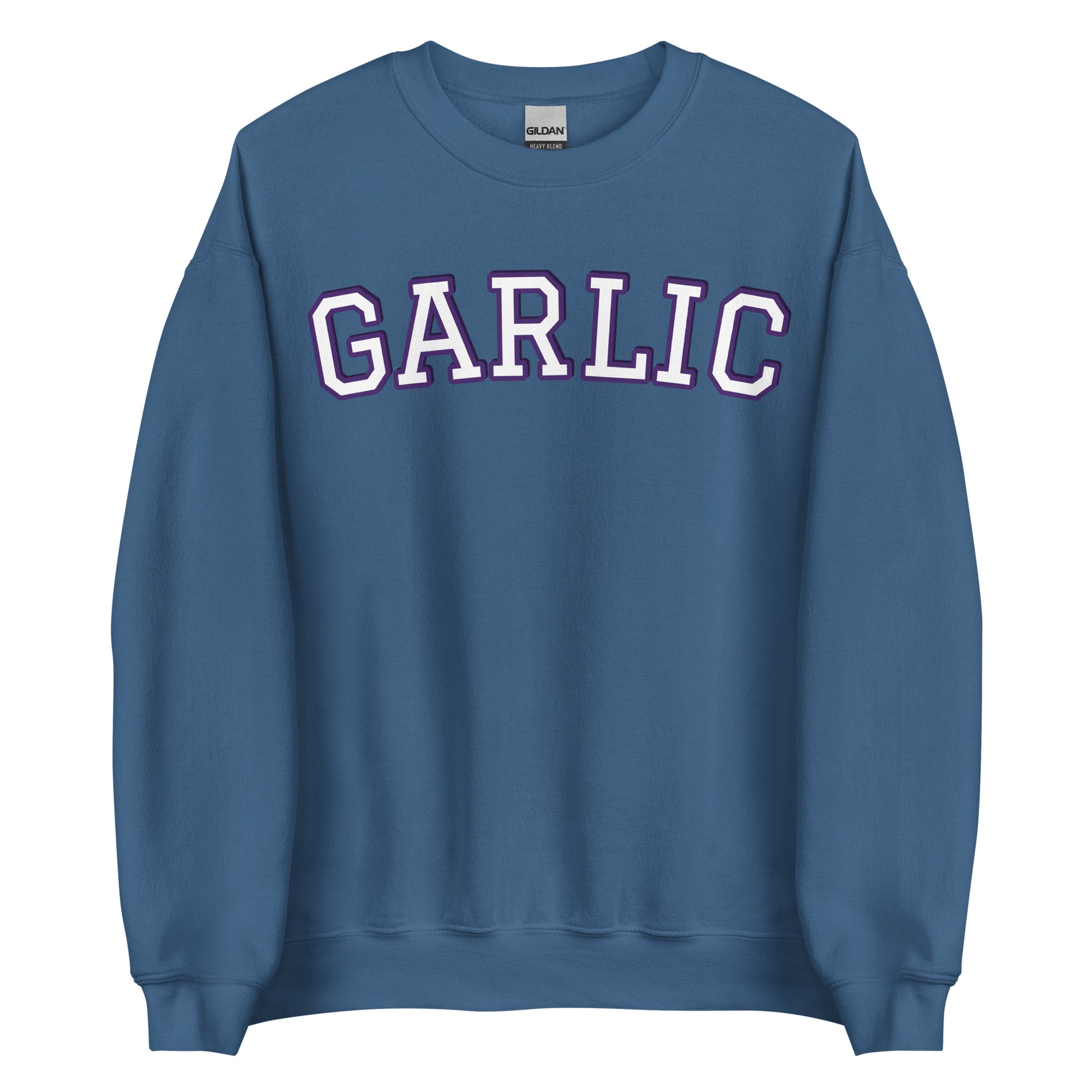 Indigo Blue Garlic Sweatshirt