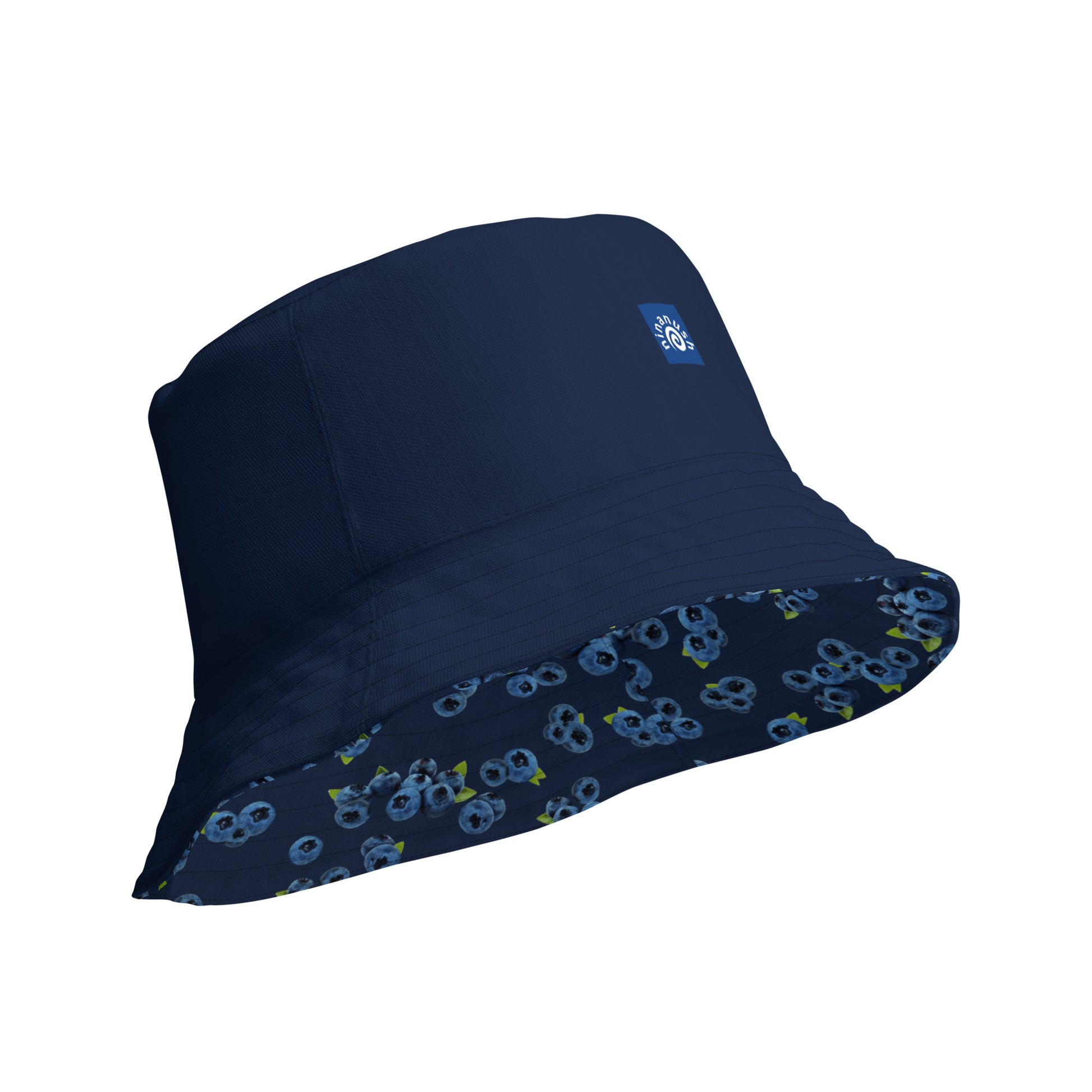 Inside Reversible Blueberries Bucket Hat