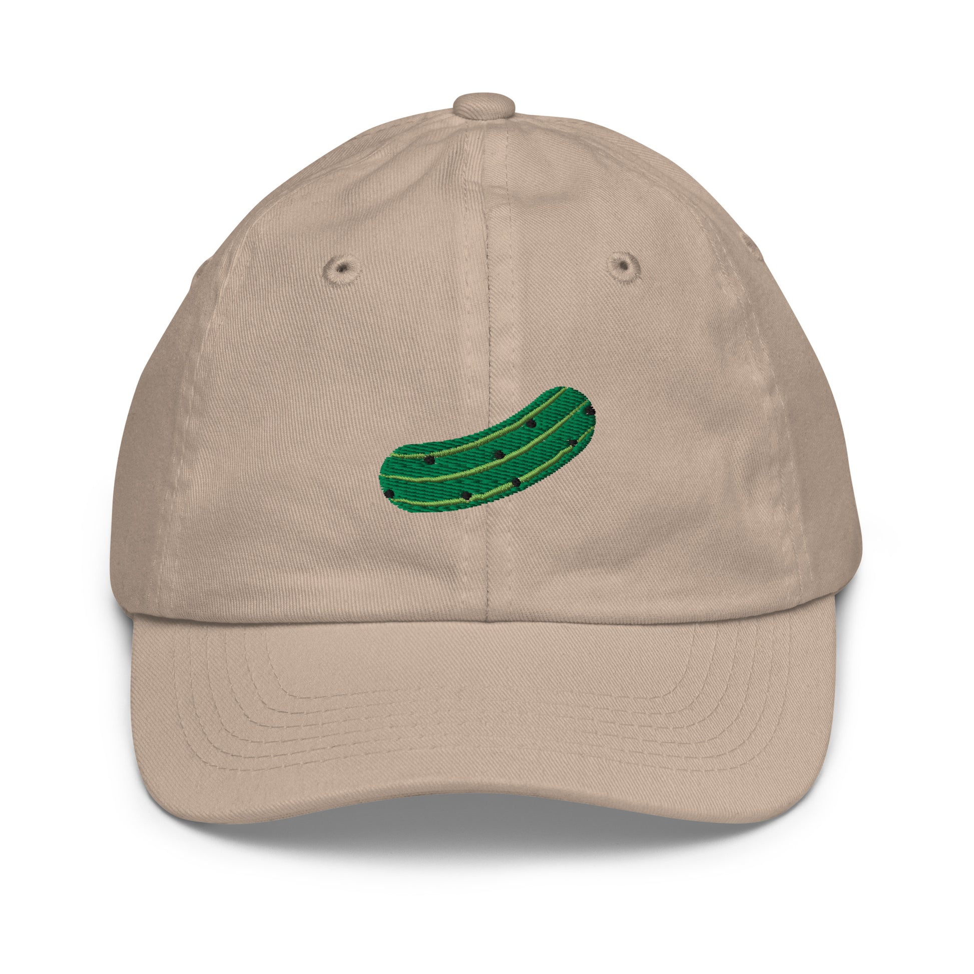 Khaki Pickle Kids Baseball Hat