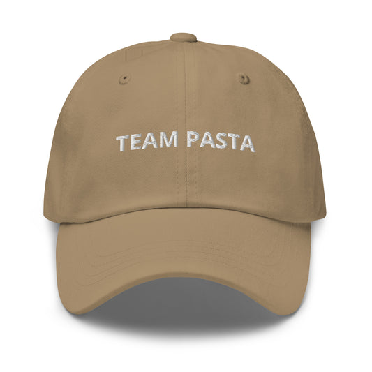 Khaki Team Pasta Dad Hat