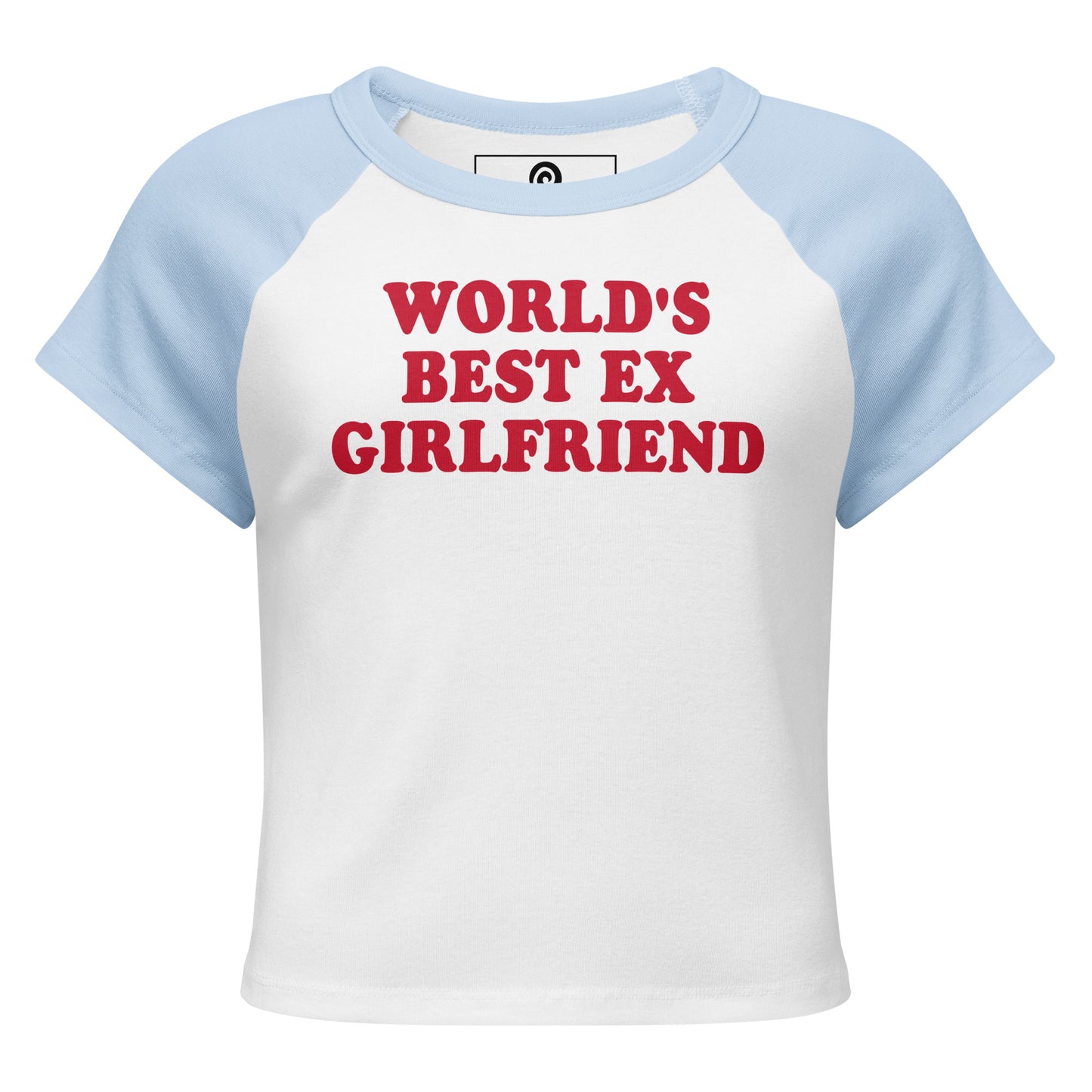 Light Blue World's Best Ex Girlfriend Raglan Tee