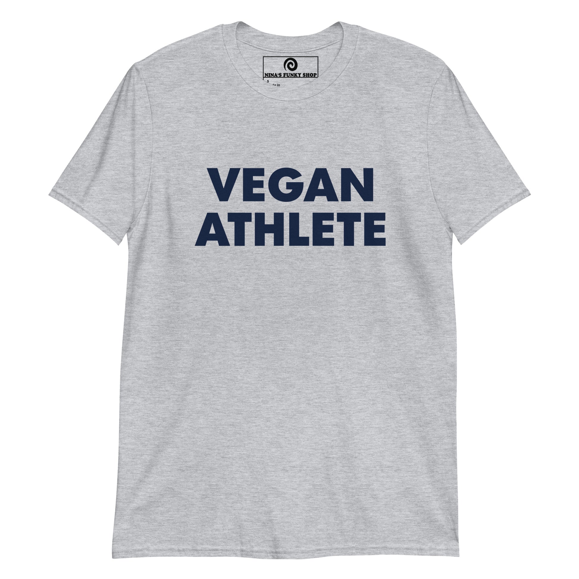 Light Gray Vegan Athlete T-Shirt