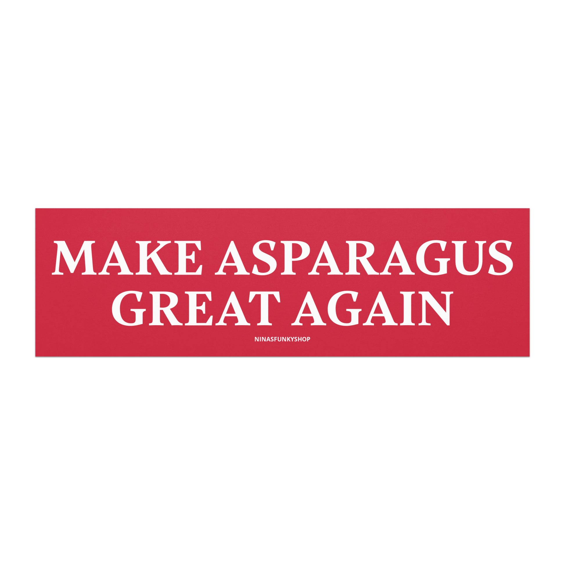 Make Asparagus Great Again Car Magnet