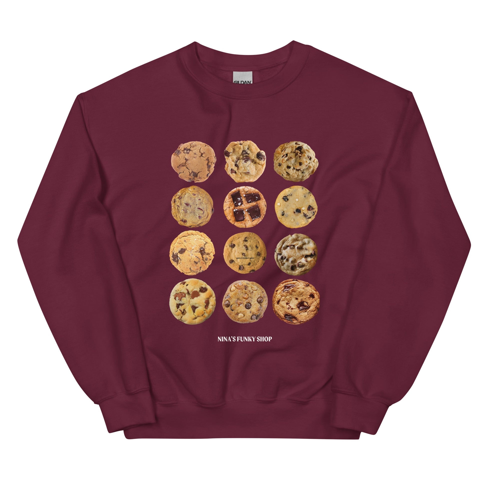 Maroon 12 Cookies Sweatshirt