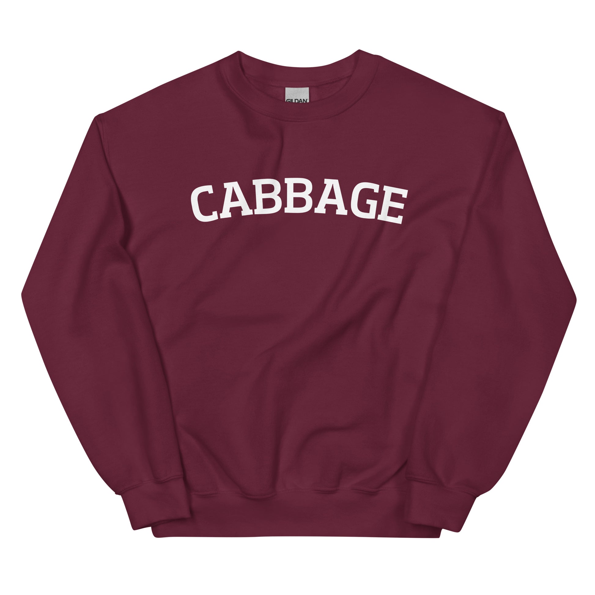 Maroon Cabbage Sweatshirt