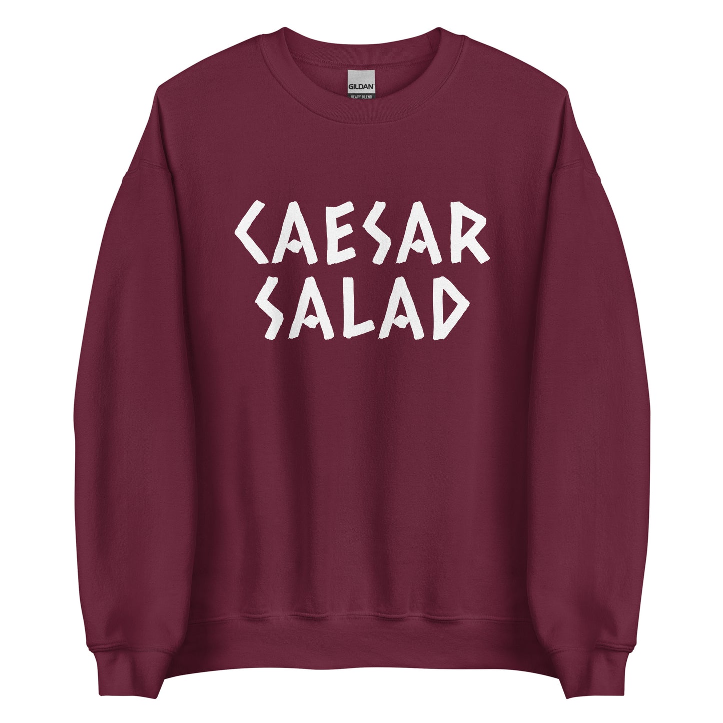 Maroon Classic Caesar Salad Sweatshirt